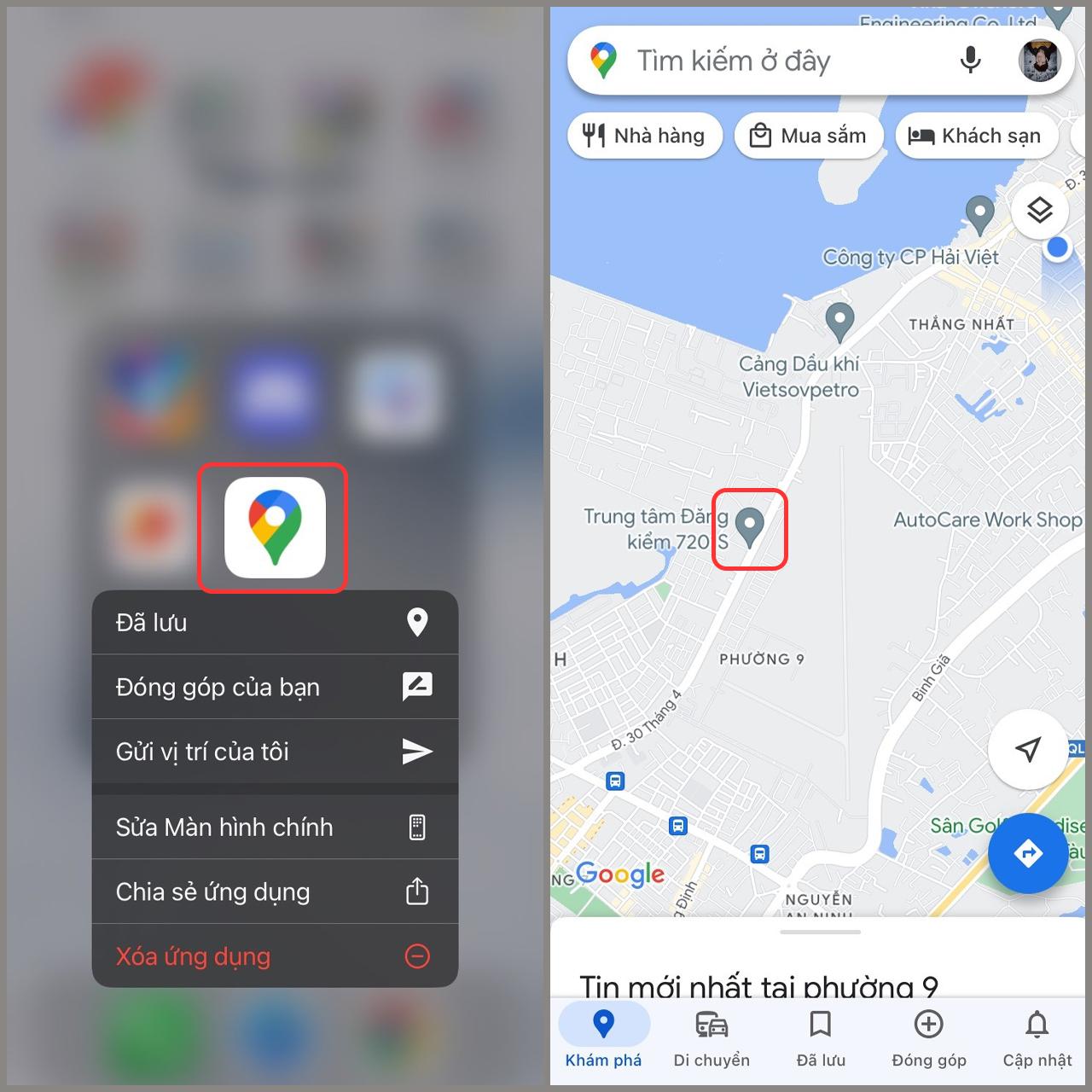 Cách chia sẻ định vị trên Google Maps qua Zalo và các nền tảng khác